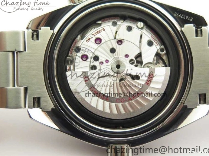 0128 Tailored Planet Ocean Professional Orange Bezel 45.5mm 1:1 VSF Best Edition on SS Bracelet A8500 Super Clone (2 Straps) 7950